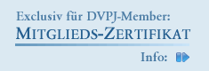 Das DVPJ Mitgliedszertifikat