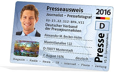 Presseausweis Deutschland