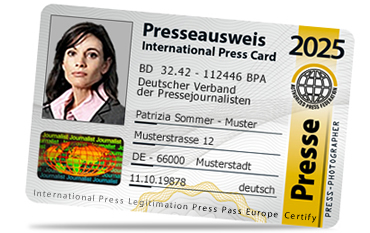 Internationaler Presseausweis